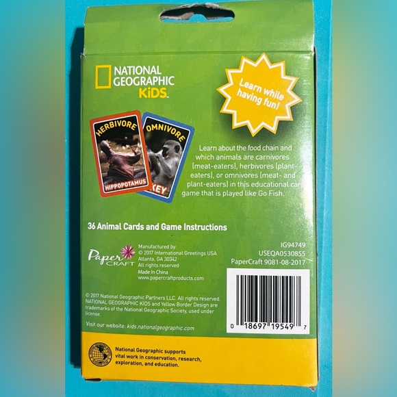 $4 FOOD CHAIN CARD GAME. NEW IN BOX. $4 If Bundled - Picture 4 of 4